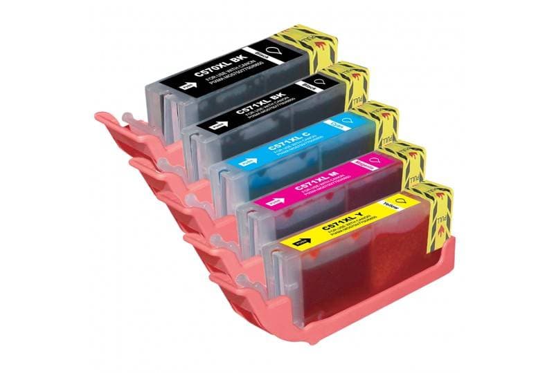 Aucune cartouche rechargable canon mg5750 570 cli570