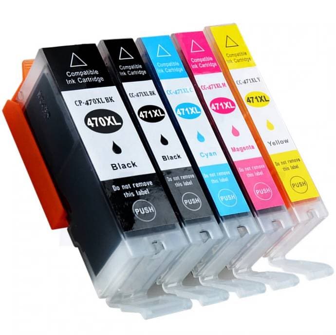 compatible pack cartouche encre cli 470 5 couleur