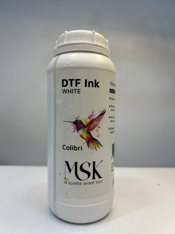 compatible encre dtf par blanc 1L white