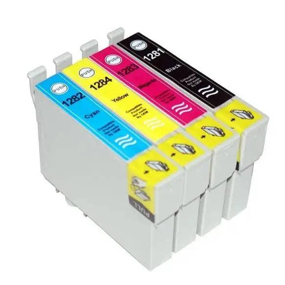 خرطوشة متوافقة eposn 1281 عبوة متوافقة CY M BK