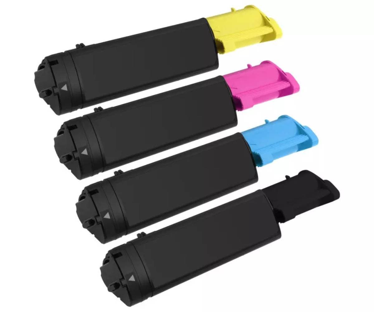 عبوة حبر متوافق Epson AcculaSerC1100 CYMBK 4 couleur متوافق إبسون أكولاسيرC1100 CYMBK