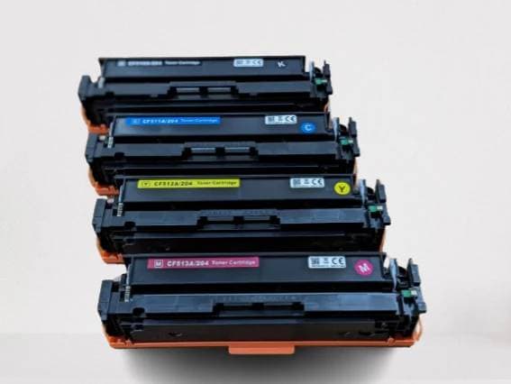 عبوة TONER TONER متوافقة HP CF510 Bk C C Y M