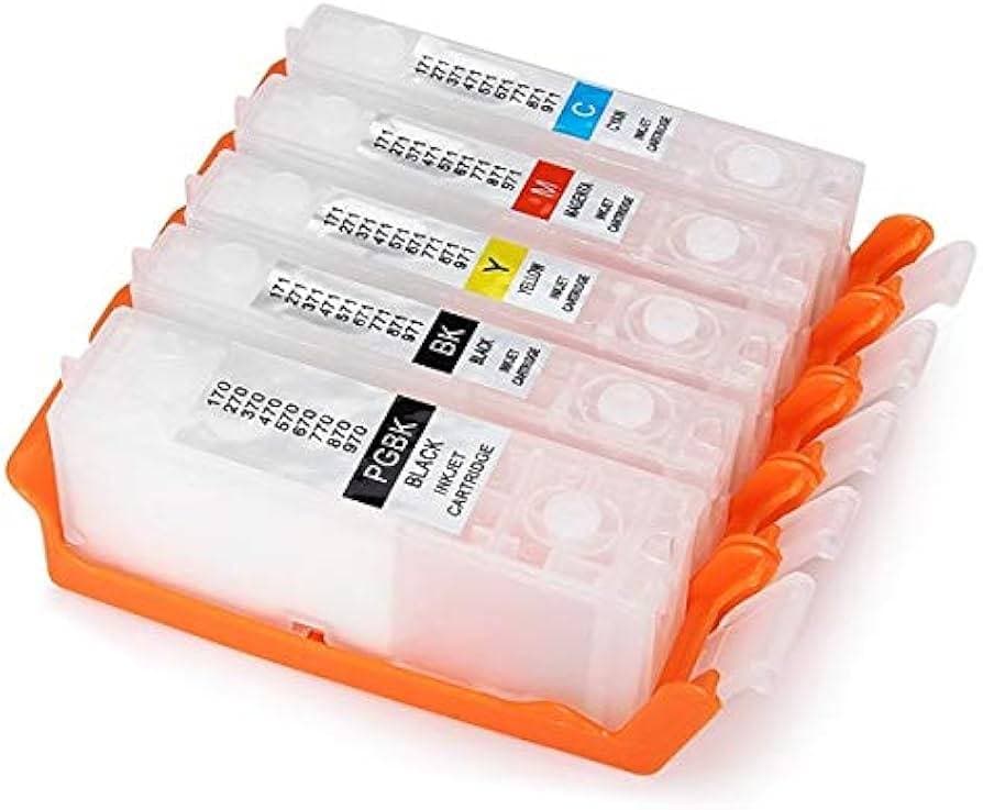 cartouche rechargable canon mg5750 570 cli570
