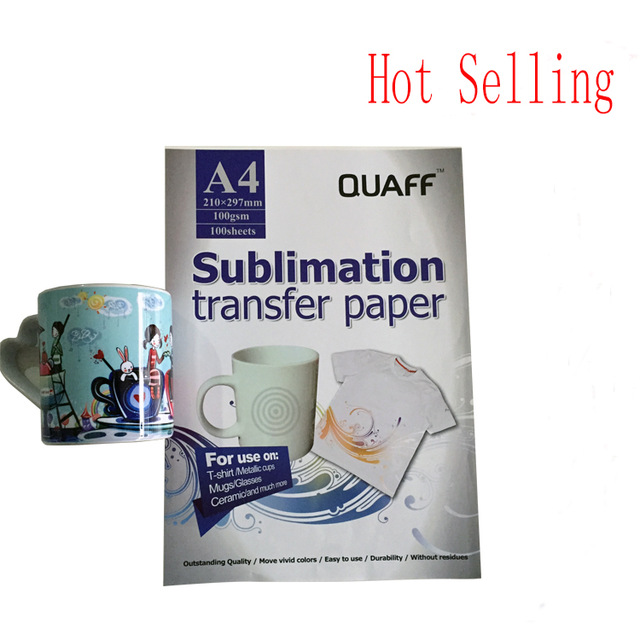 Papier de sublimation Quaff A4 100pcs – easyprint dz
