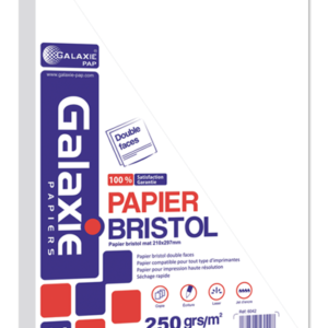 Papier Bristol A4-30 Feuilles Papier Cartonné, Format A4, 200 g/m², Dessin,  Imprimable Recto/Verso, Impressions jusqu'à 4 800 dpi, Compatible