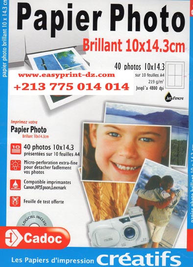 papier photo brillant, 13X18 Cm – easyprint dz